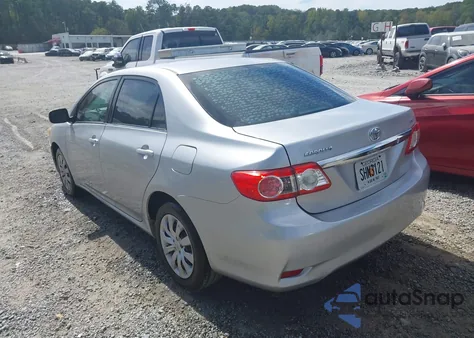 2013 Toyota Corolla Le из США, поврежденный, VIN 2T1BU4EE2DC961977